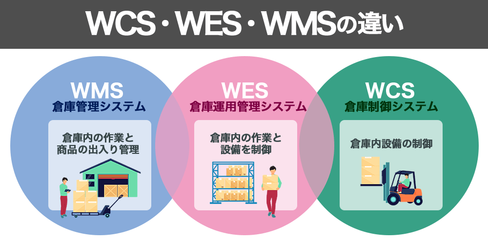 WCS・WES・WMSの違い